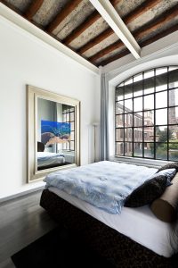 Spectra-Mirror TV-bedroom-tv-on